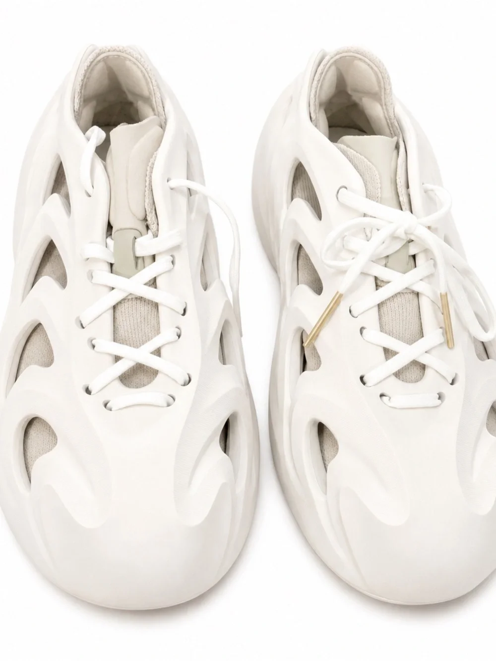 adidas adiFOM Q White Lace-Up Sneakers